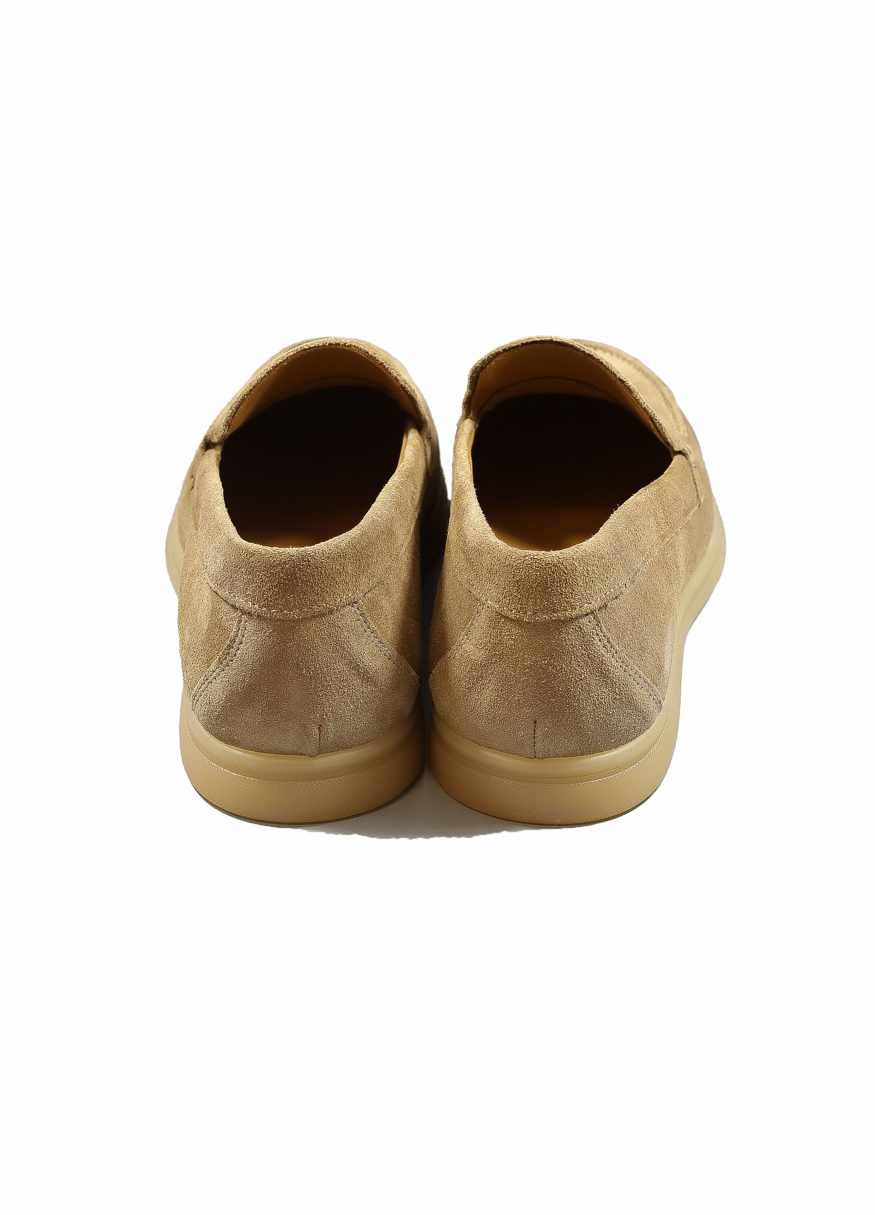 Original Italienische Loafers Taupe Wildleder Herren SH2696A – Bild 4