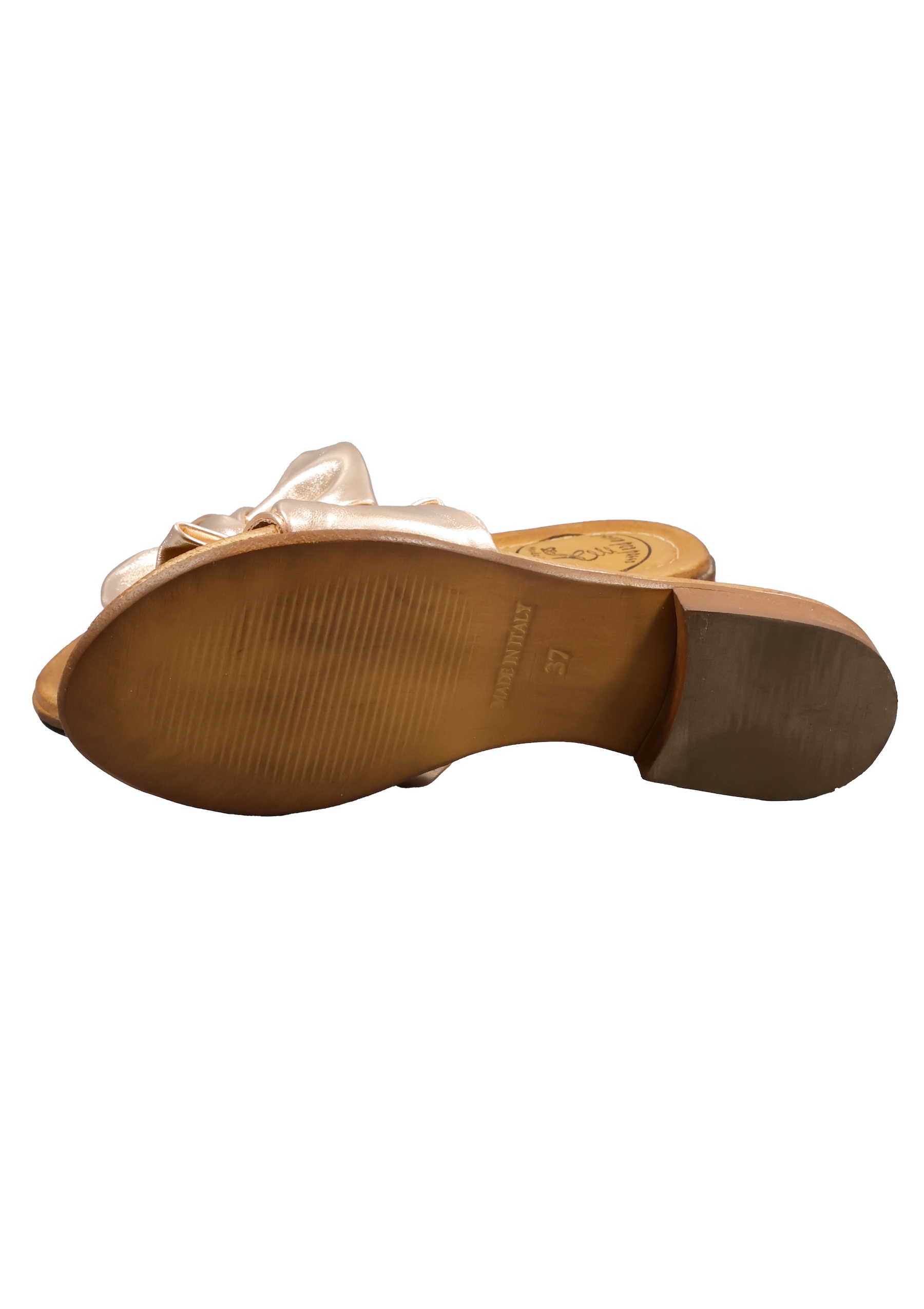 Original Italienische Sandalen Rosa Leder Damen B736 – Bild 5