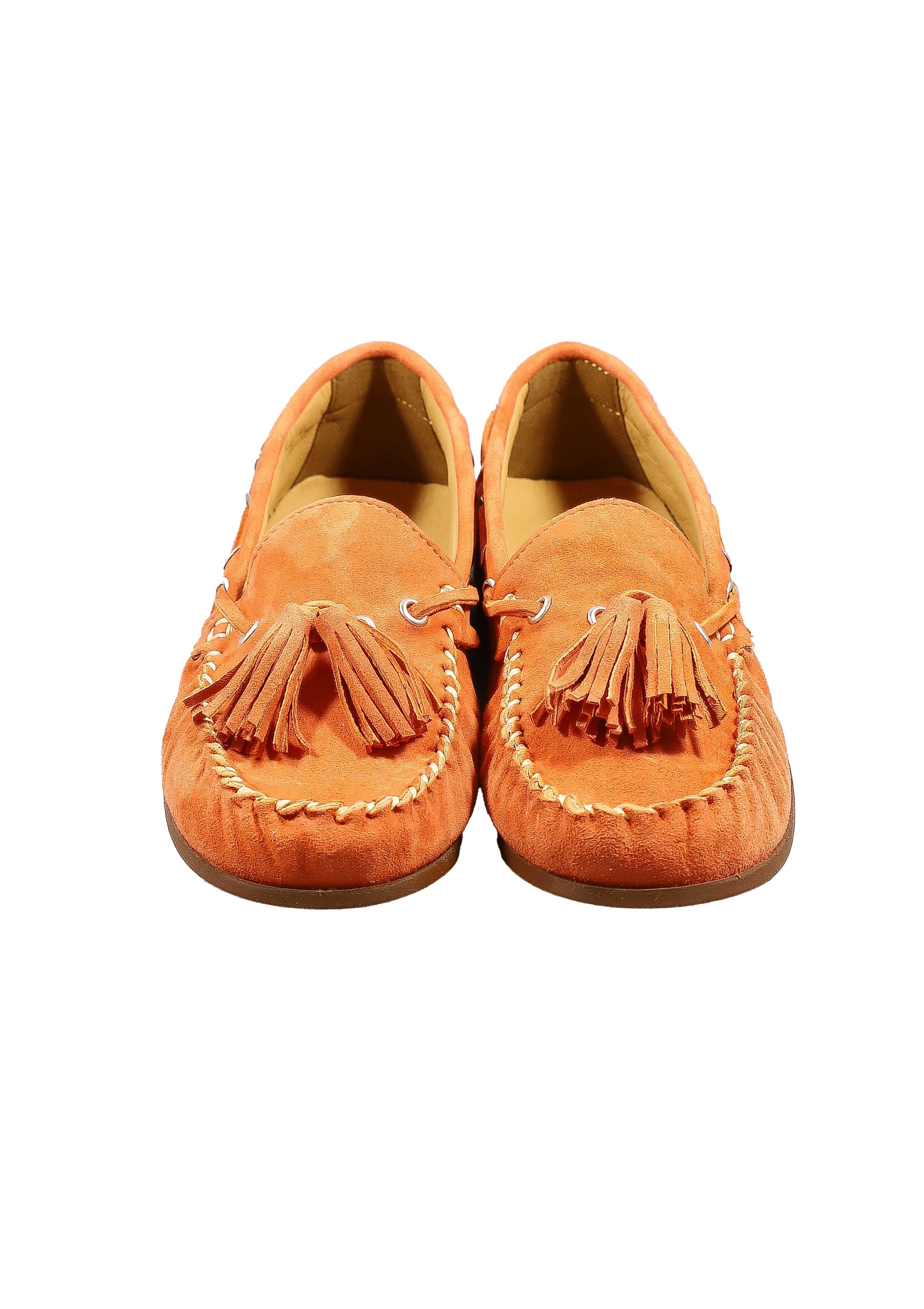 Original Italienische Loafers Corall Leder Damen B701 – Bild 3