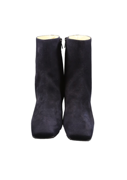 Alternative view of Original Italienische Stiefeletten Blau Wildleder Damen B602