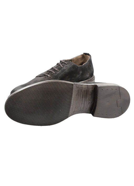 Alternative view of Original Italienische Stiefeletten Schwarz Wildleder Herren A623