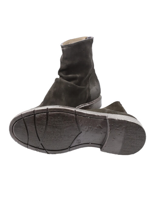 Alternative view of Original Italienische Stiefeletten Schwarz Wildleder Herren A600