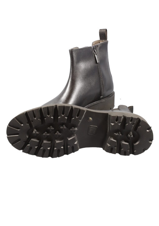 Alternative view of Original Italienische Stiefeletten Schwarz Leder Herren A604
