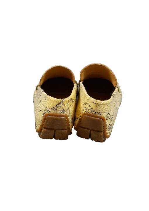 Alternative view of Original Italienische Loafers Reptilienmuster beige Leder Herren A671