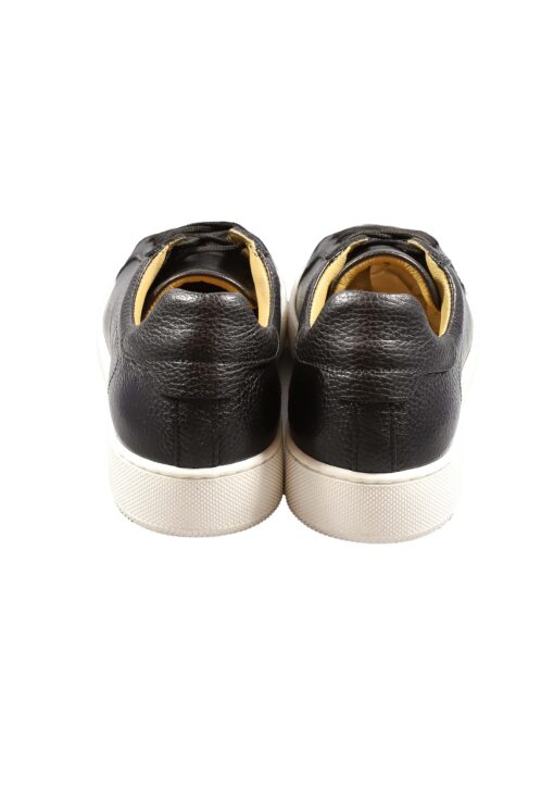 Alternative view of Original Italienische Sneakers Schwarz Leder Herren A661