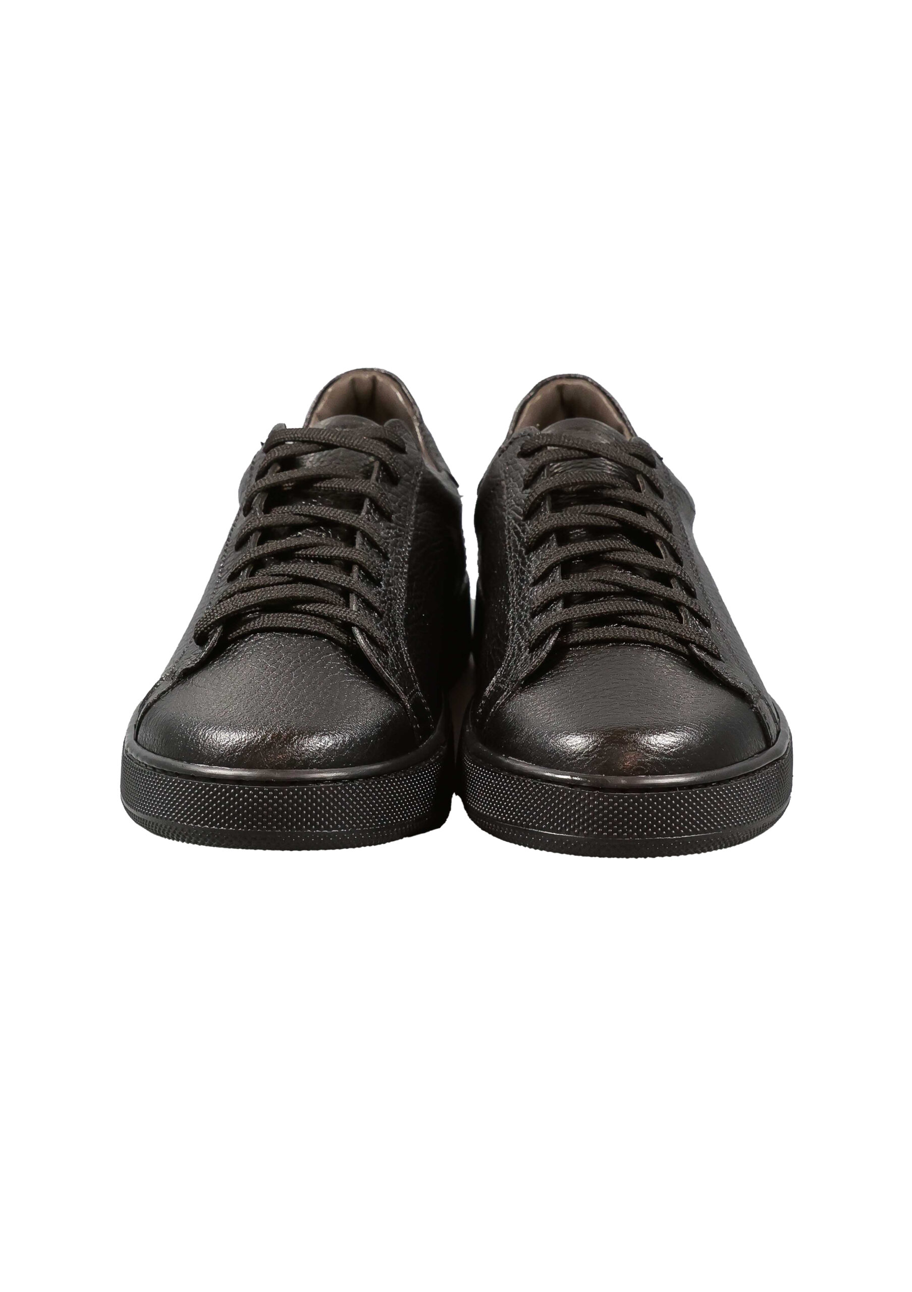 Alternative view of Original Italienische Sneakers Schwarz Leder Herren A700